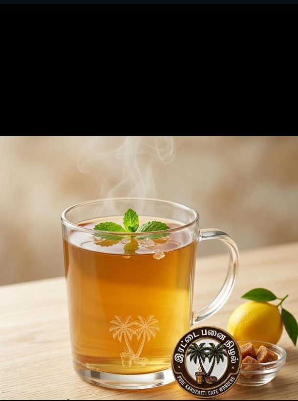 Hot steaming lemon tea — for individual customers