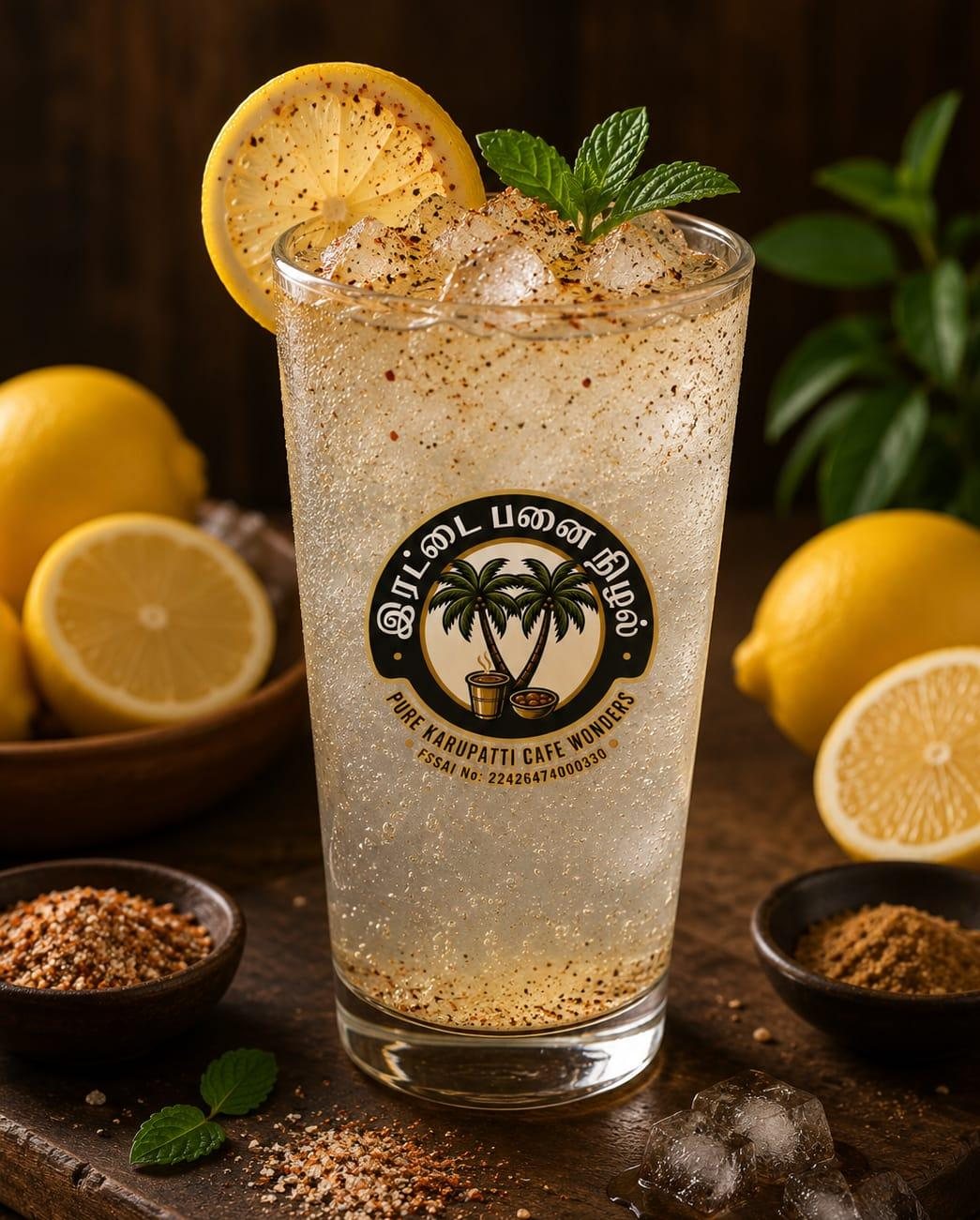 Fresh Lemon Masala drink — Irattai Panai Nizhal